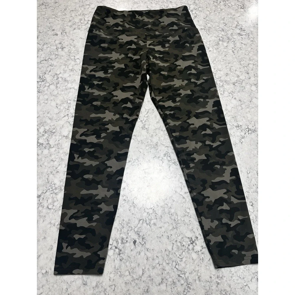 Casablanca By Marrakech Clothing Co. M Seamless Camouflage Legging Green - Picture 1 of 2